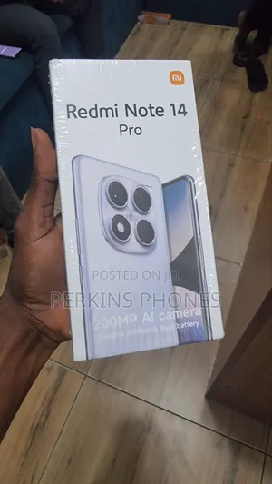 New Xiaomi Redmi Note 14 Pro 256 GB Black