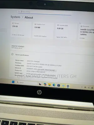 Laptop HP ProBook 440 G7 8GB Intel Core i5 SSD 256GB