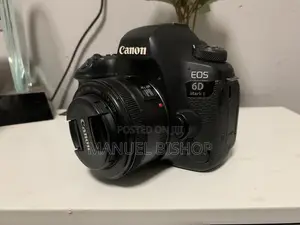Slightly Used Canon 6D Mark 2 Body With 50mm Lense for Sale