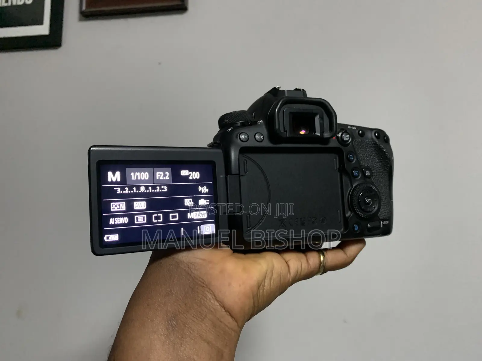 Slightly Used Canon 6D Mark 2 Body With 50mm Lense for Sale
