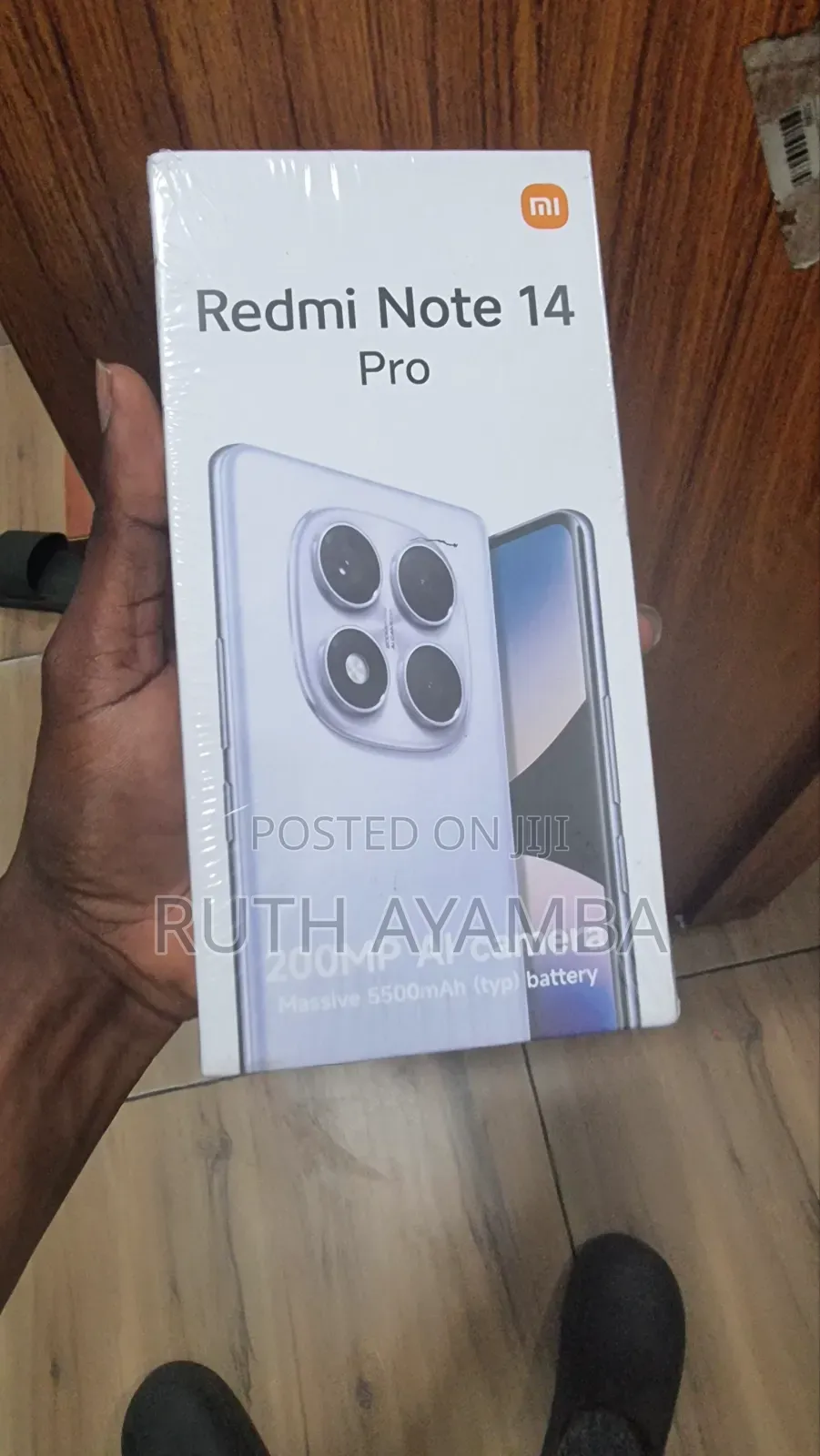 New Xiaomi Redmi Note 14 Pro 256 GB Black