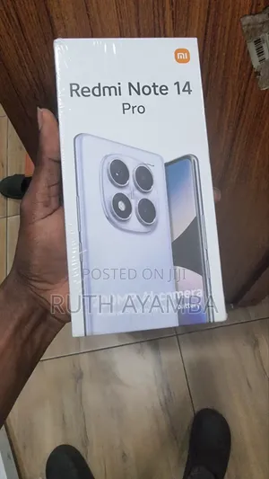 New Xiaomi Redmi Note 14 Pro 256 GB Black