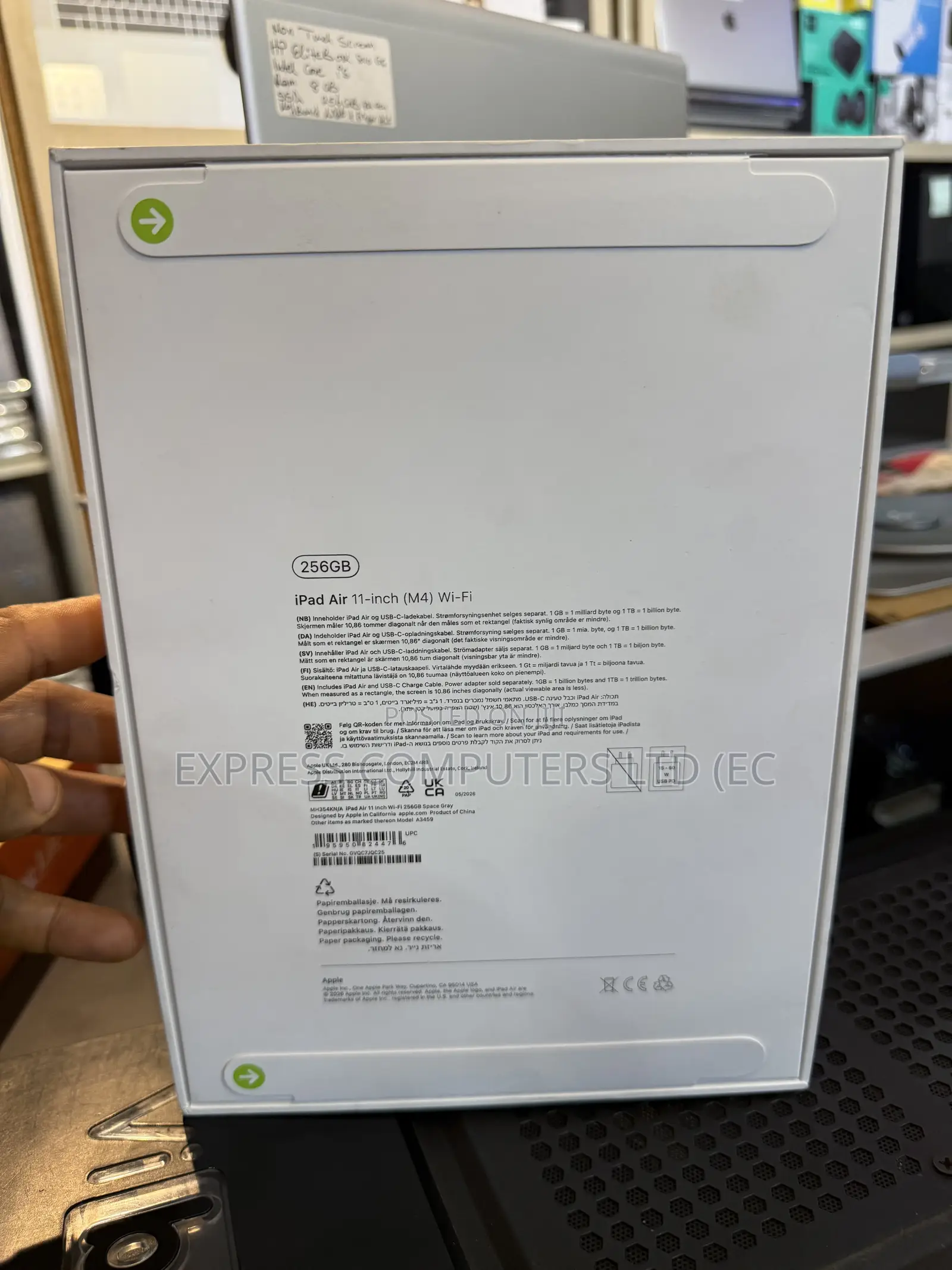 New Apple iPad Air 11 (2026) 256 GB Gray