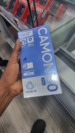 New Tecno Camon 50 Pro 256 GB Black
