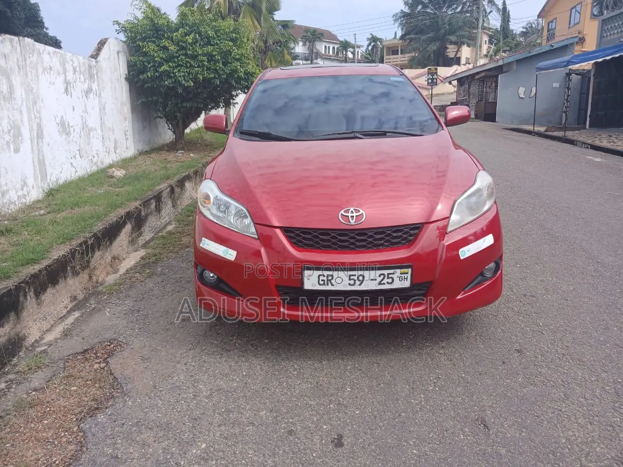 Toyota Matrix L Hatchback FWD (1.8L 4cyl) 2014 Red