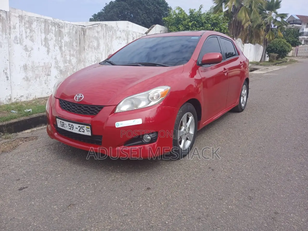 Toyota Matrix L Hatchback FWD (1.8L 4cyl) 2014 Red
