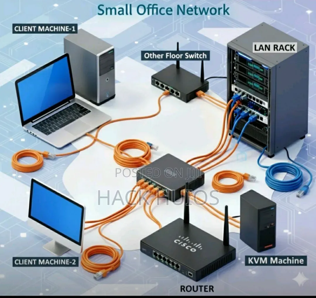 Networking and CCTV Installation(Romed I.T Solutions)