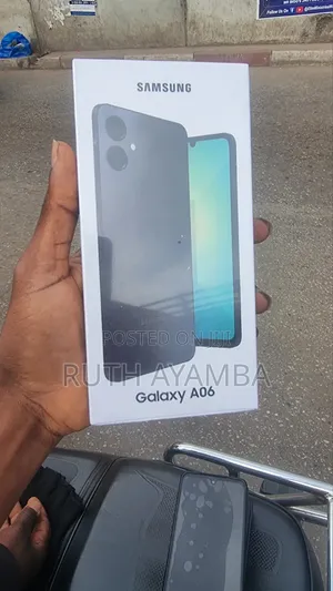 New Samsung Galaxy A06 128 GB Black