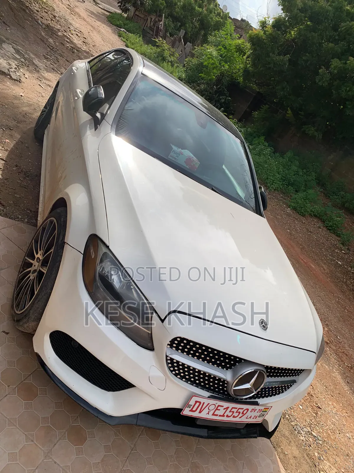 Mercedes-Benz C300 2017 Red