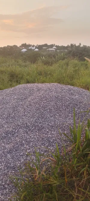 Half Plot With 3 BDRM Foundation, Sand Quarry Dust at Asonomaso SAFO