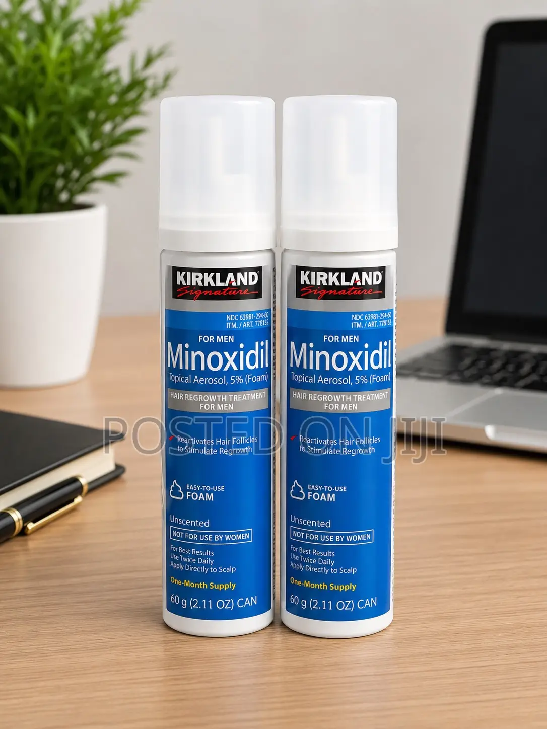 Kirkland Minoxidil Foam for Beard and Hair Growth