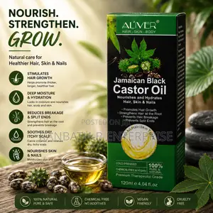 AL’IVER Jamaican Black Castor Oil – Strengthen Nourish
