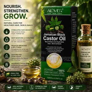 AL’IVER Jamaican Black Castor Oil – Anti-Breakage Hair Care