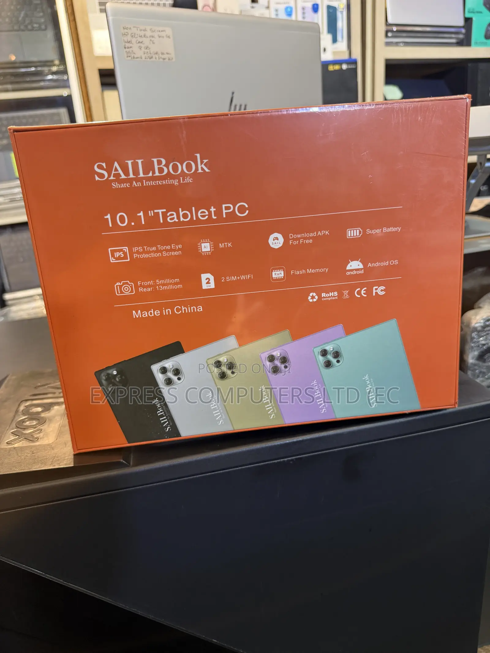 New Sail Air S810 512 GB Silver