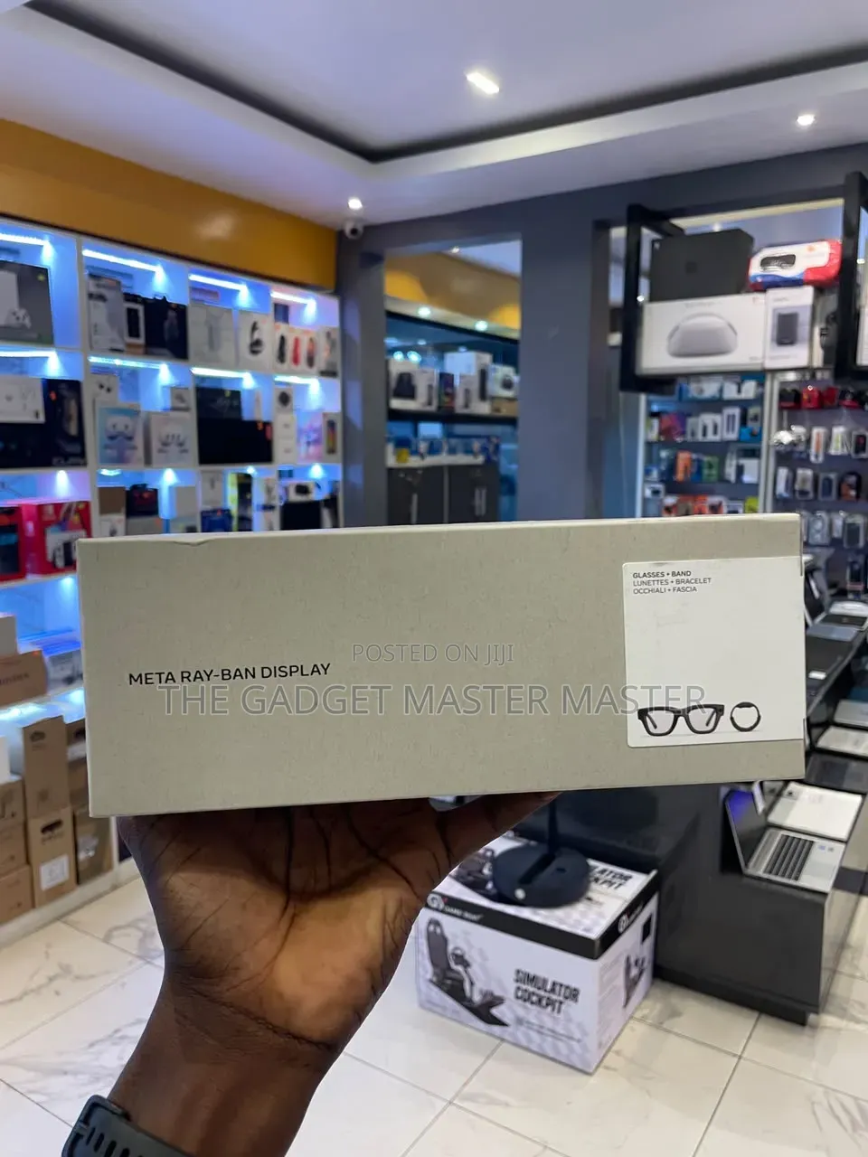 Meta Ray-Ban Display Smart AI Glasses With Band