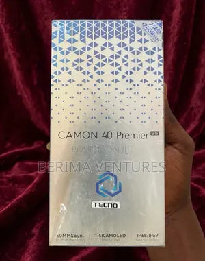 New Tecno Camon 40 Premier 5G 256 GB Gold