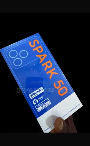 New Tecno Spark 50 128 GB Black