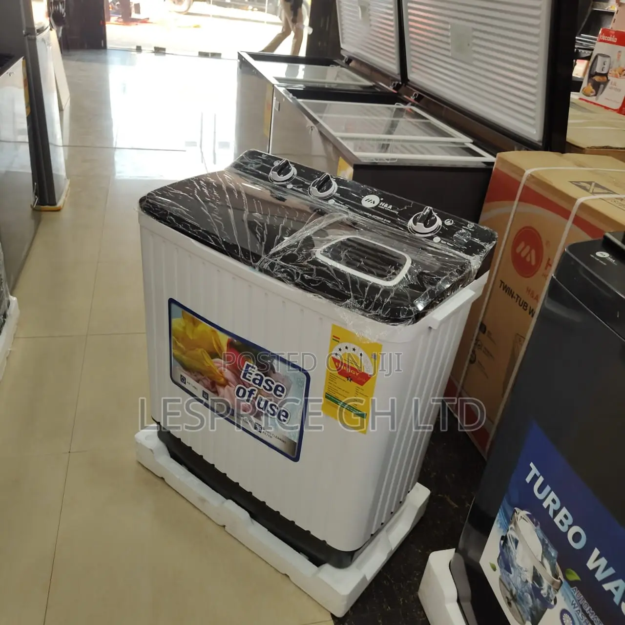 Promo Promo on Our Brand New 7kg Twin Tub Washing Machine From H A