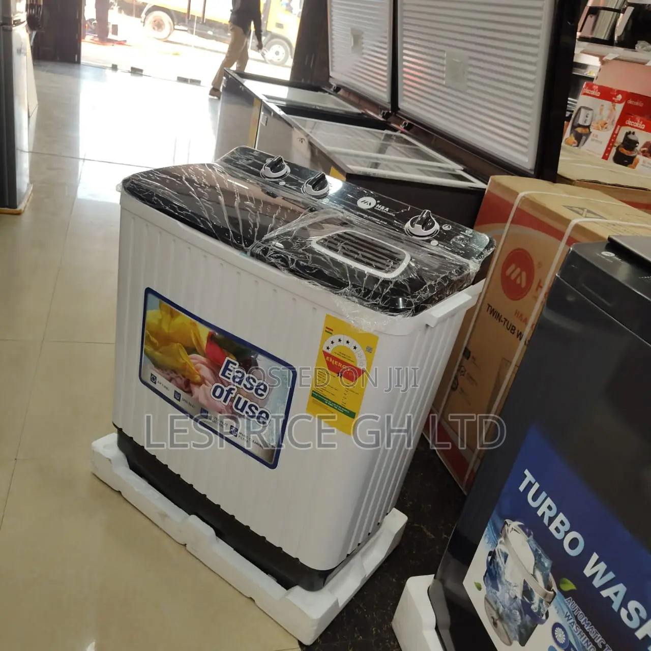 Promo Promo on Our Brand New 7kg Twin Tub Washing Machine From H A