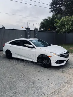 Honda Civic EX-L Sedan 2018 White