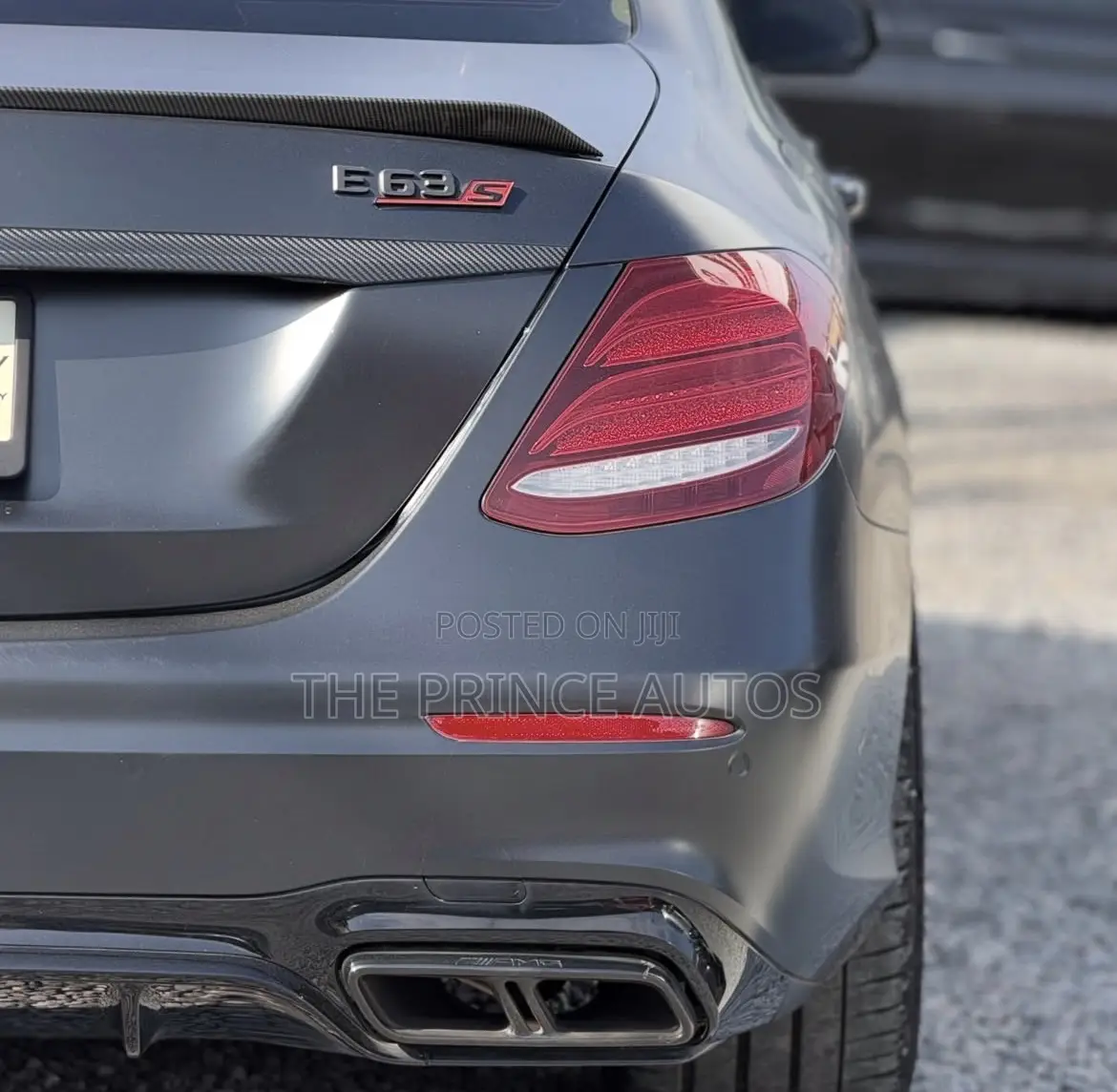 Mercedes-Benz E63 2019 Black