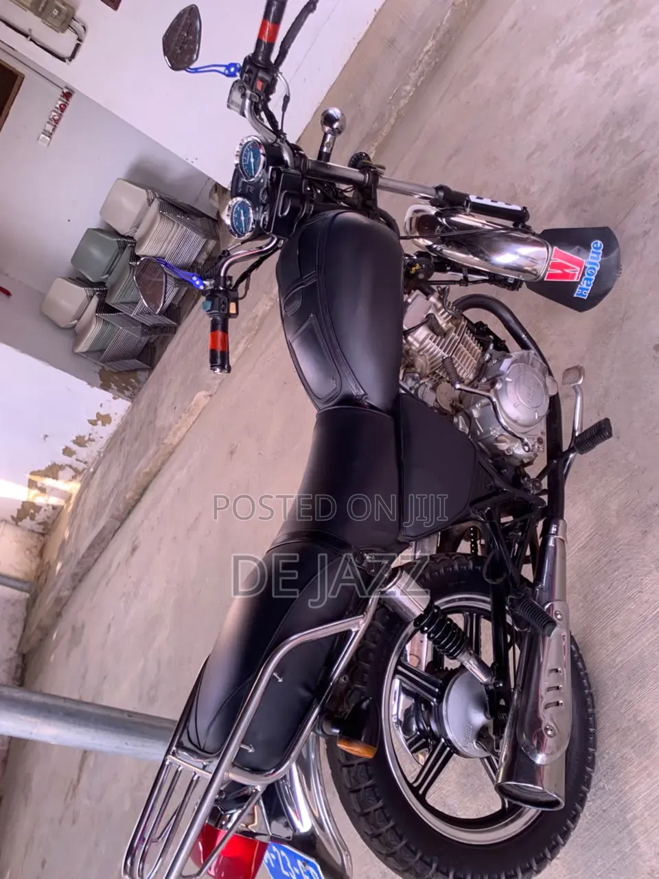 Haojue HJ125-8K 2023 Black
