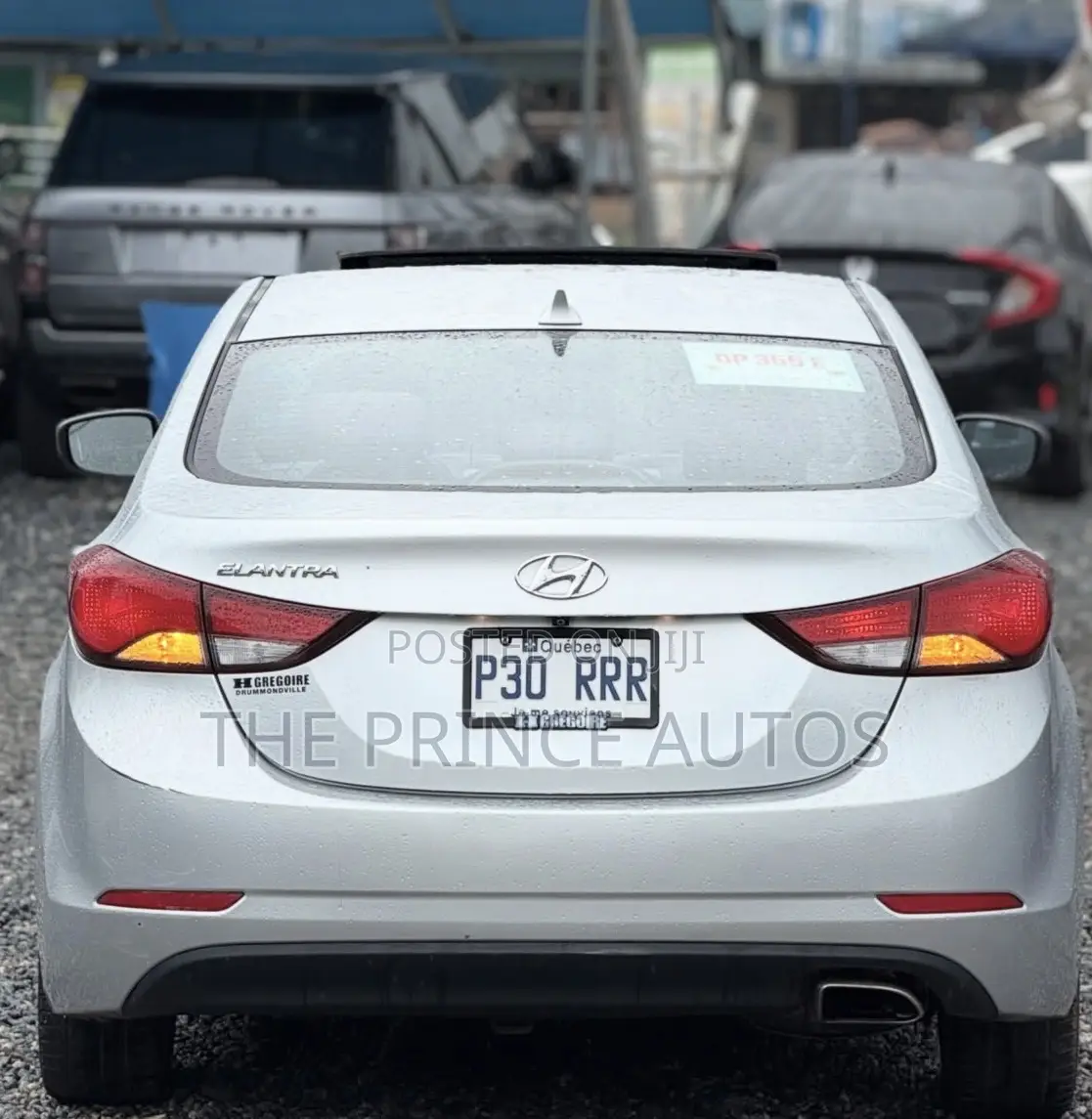 Hyundai Elantra Limited 4dr Sedan (1.8L 4cyl 6A) 2015 Silver