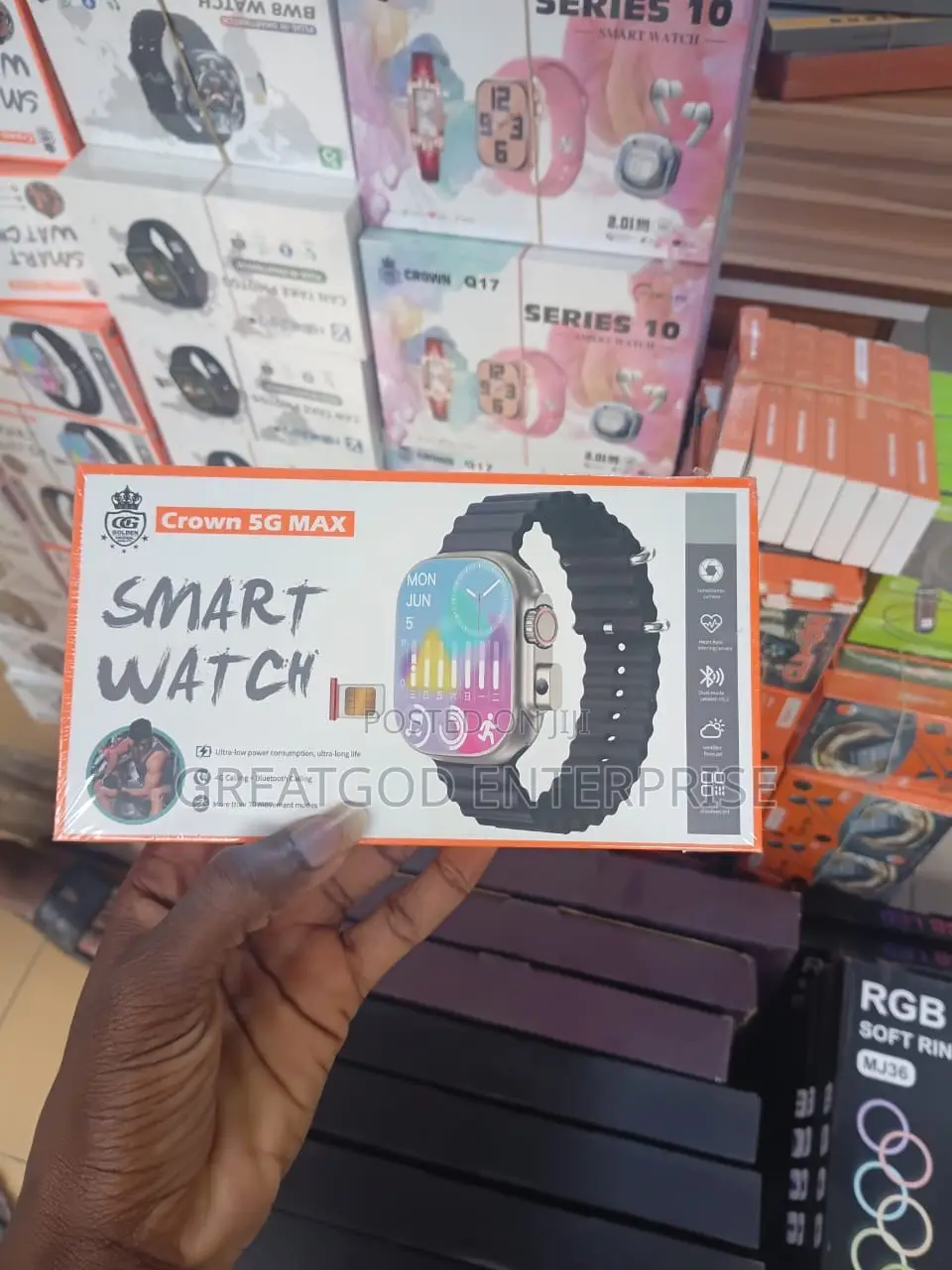 Crown 5G MAX Smart Watch
