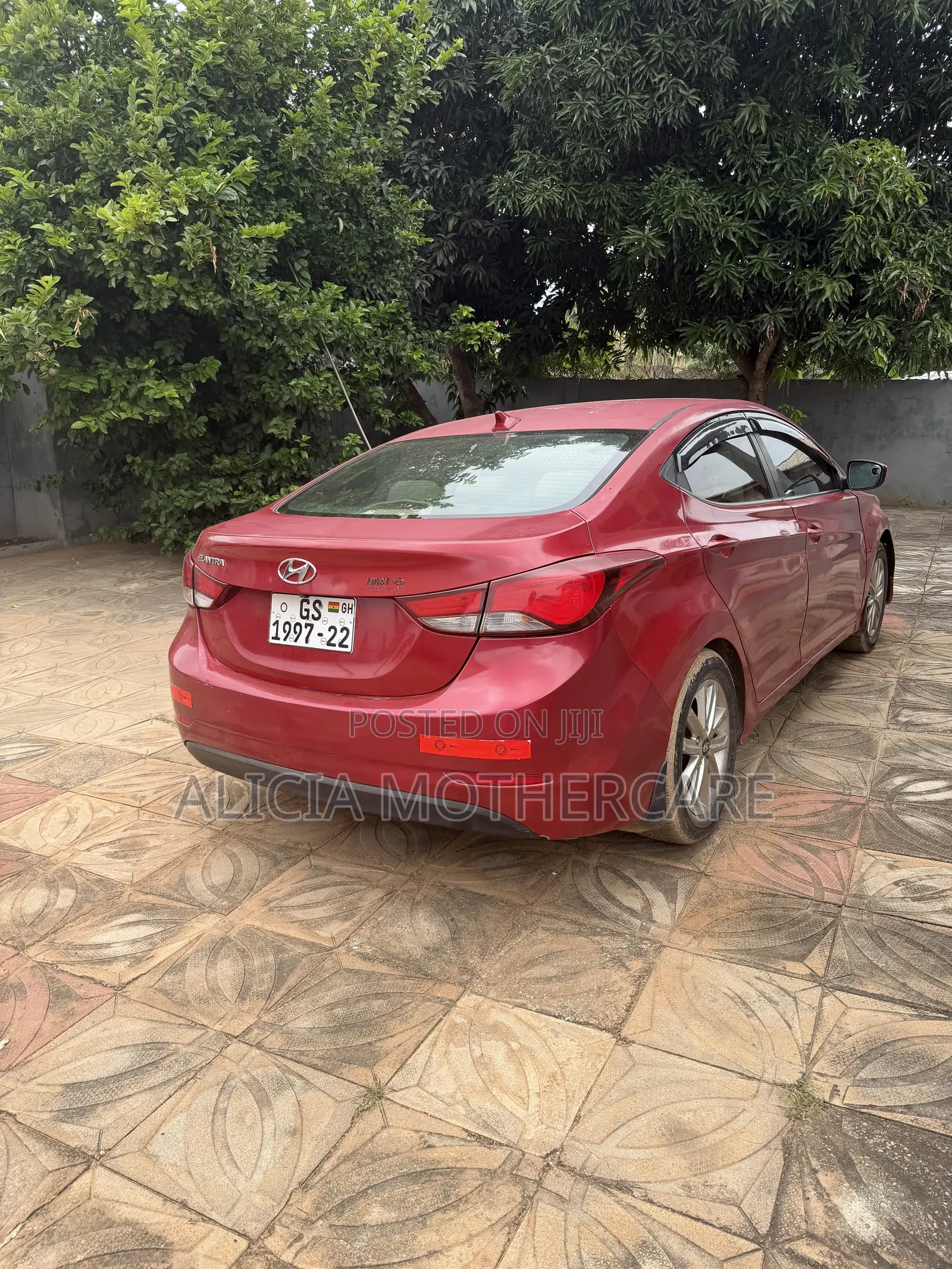 Hyundai Elantra Limited PZEV 4dr Sedan (1.8L 4cyl 6A) 2015 Red