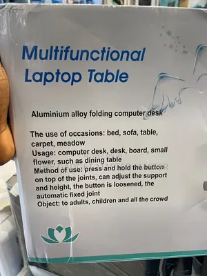 Multifunctional Foldable Laptop Table Desk