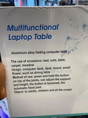 Multifunctional Foldable Laptop Table Desk
