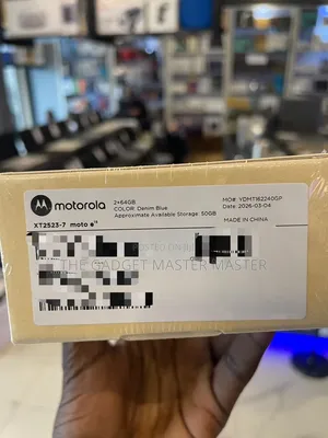 New Motorola Moto E15 64 GB Blue