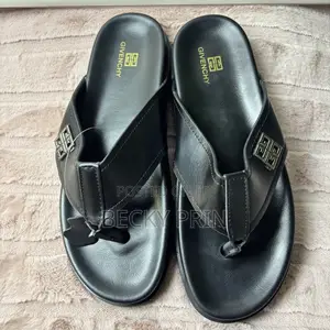 High Quality Men Leather Slippers