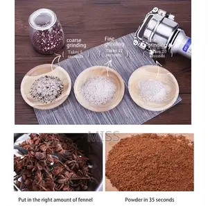 Super Crest Powder Grinder / Coffee Grinder With Copper Motor