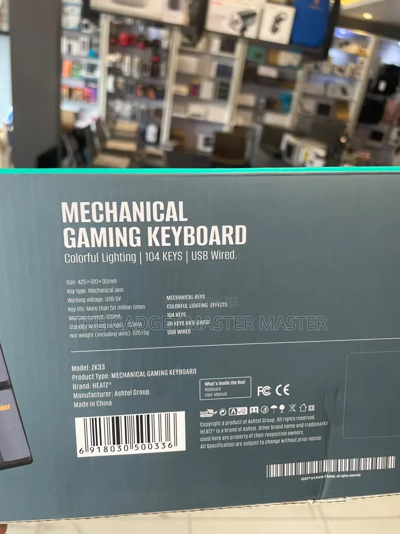 Heatz ZK33 Mechanical Gaming Keyboard