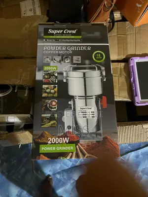Super Crest Powder Grinder / Coffee Grinder With Copper Motor