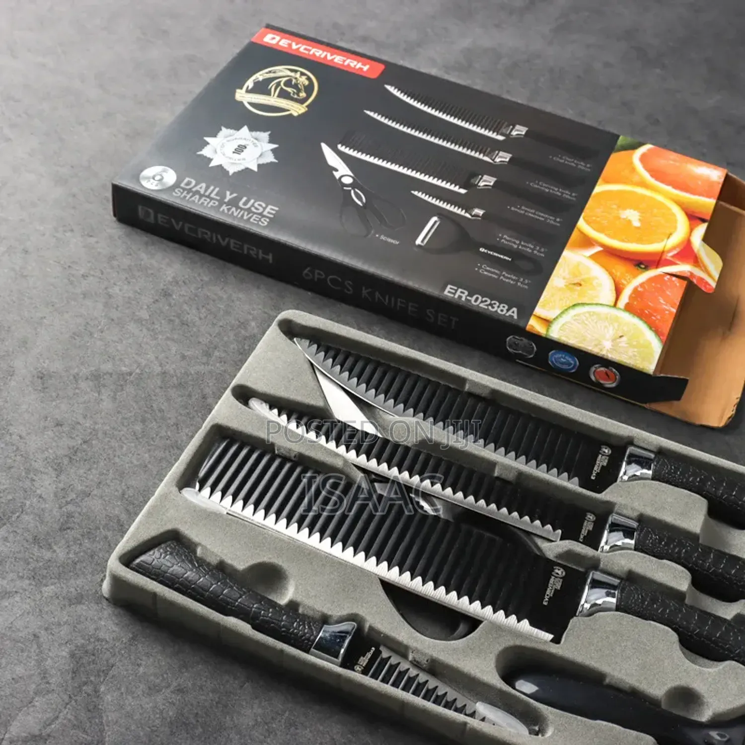 6-Piece Stainless Steel Kitchen Knife Set '936193