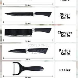 6-Piece Stainless Steel Kitchen Knife Set '936193