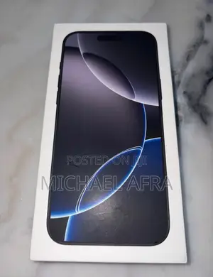 New Apple iPhone 16 Pro Max 1 TB Silver