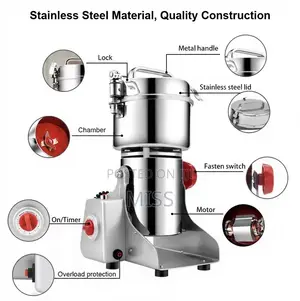 Super Crest Powder Grinder / Coffee Grinder With Copper Motor