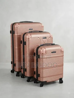 Plastic Suitcases 3in1 (Hardshell Protection)