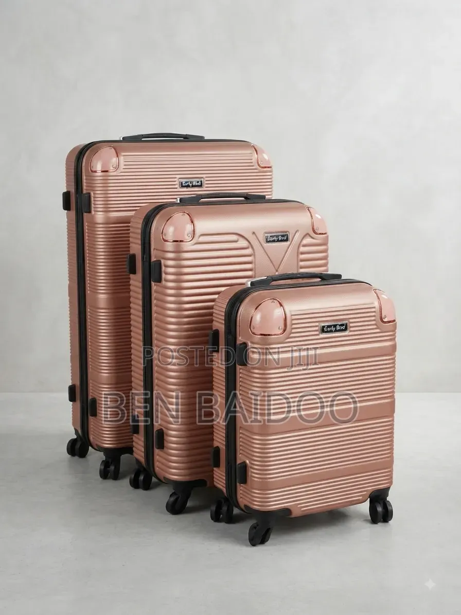 Plastic Suitcases 3in1 (Hardshell Protection)