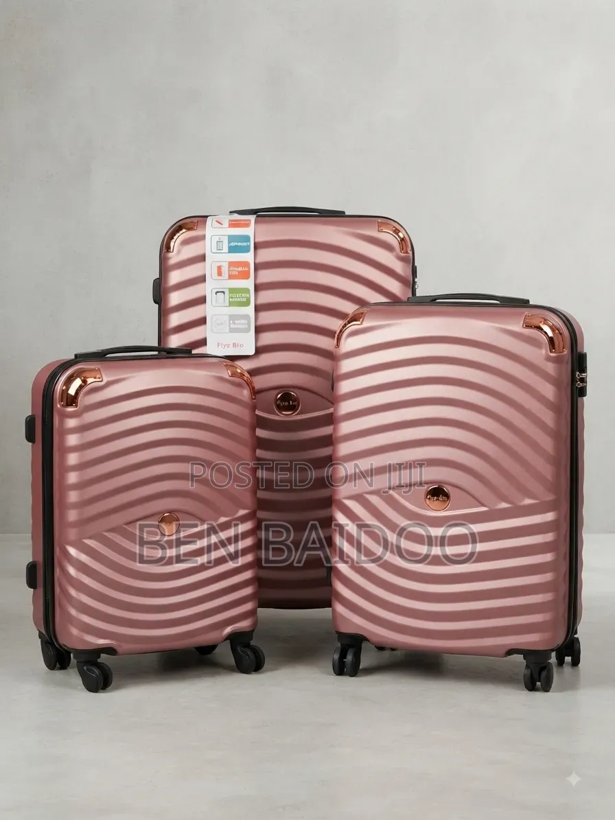 Plastic Suitcases 3in1 (Hardshell Protection)