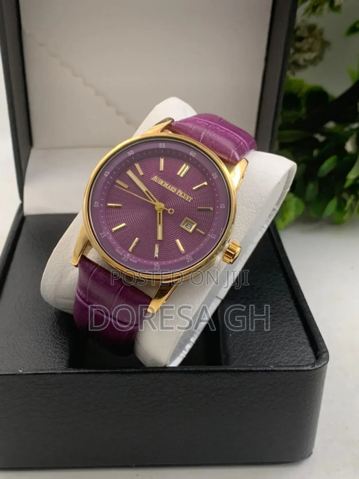 Audemars Piguet (AP) Unisex Leather Watch | in Different Colours