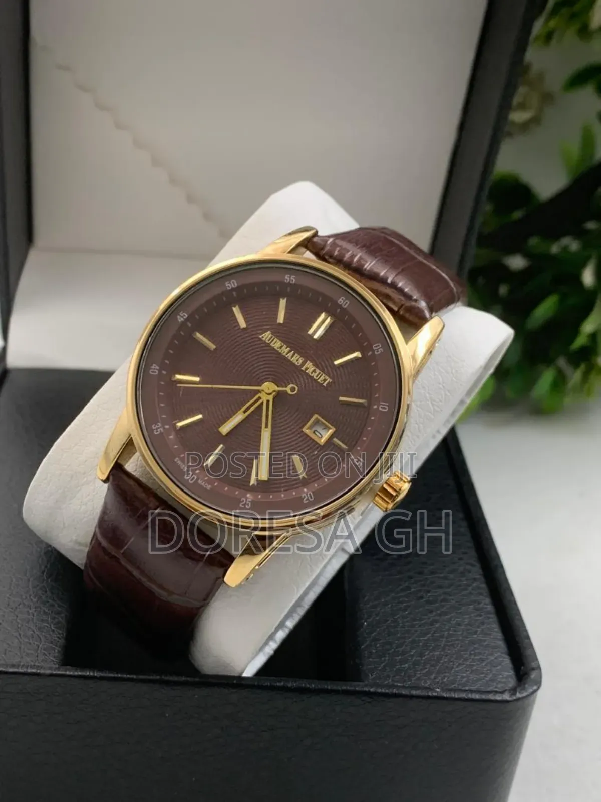 Audemars Piguet (AP) Unisex Leather Watch | in Different Colours