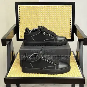 Numeris Atelier Carbon Black Premium Luxury Sneakers / Trainers