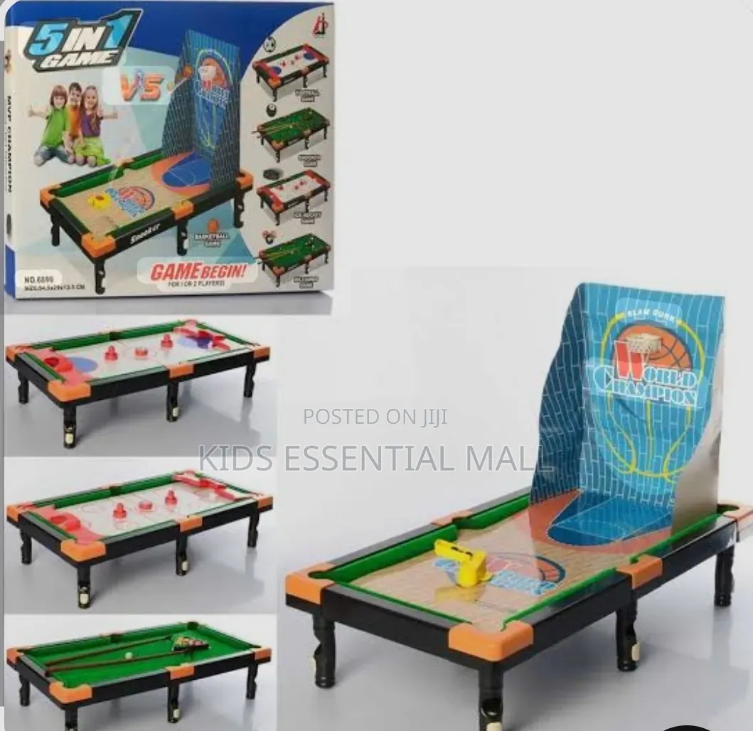 5 in 1 Mult Game Set