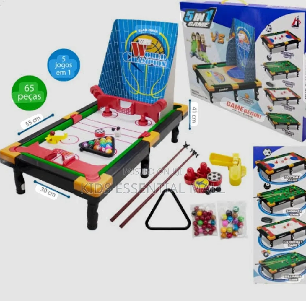 5 in 1 Mult Game Set