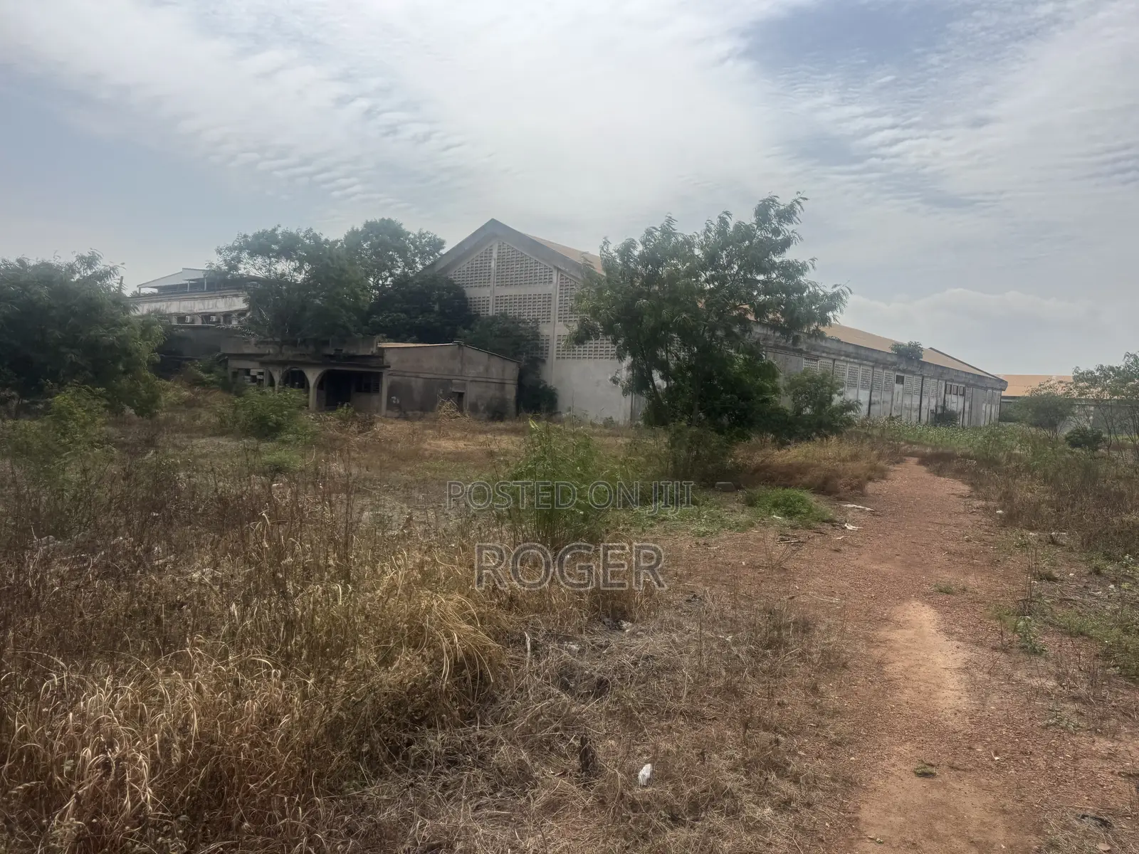 2 Acres of Land With a Warehouse for Sale at Spintex