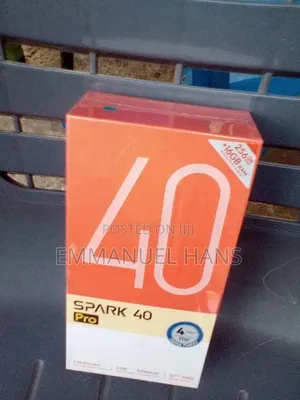 New Tecno Spark 40 Pro 256 GB Blue